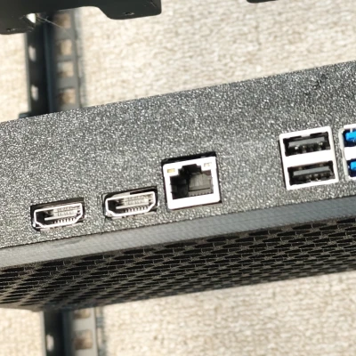 Bộ hỗ trợ template cho kệ rack 1U 10-inch MINI-ITX của ning