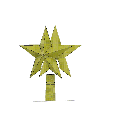 Ngôi sao trang trí cây thông Noel