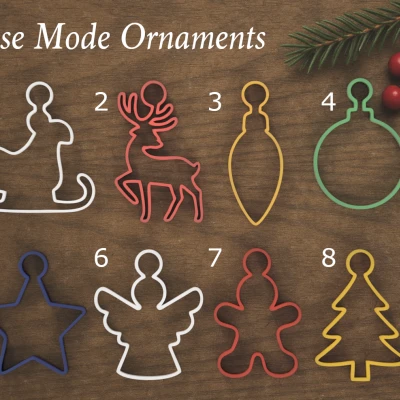 Treo Trang Trí Giáng Sinh Chế Độ Vase