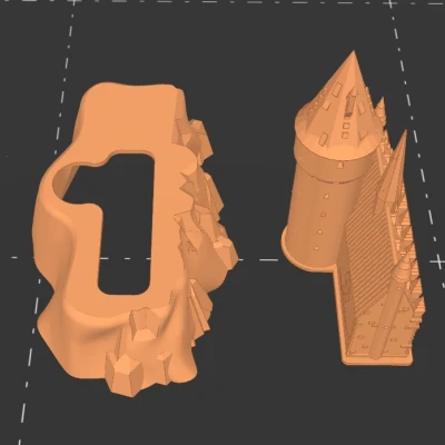 Đèn Lâu Đài Hogwarts & Khu Vườn