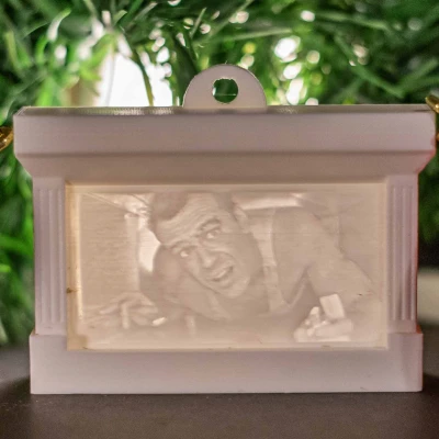 Mô Hình Đồ Trang Trí Giáng Sinh Lò Sưởi Die Hard