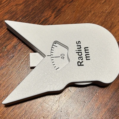 Thước đo bán kính 0-50mm