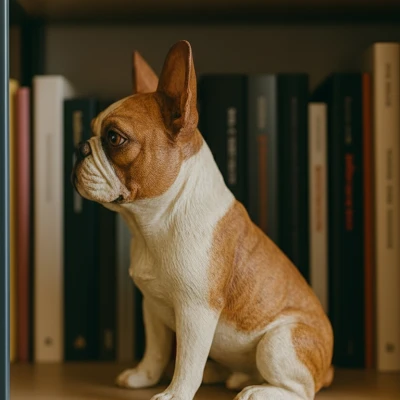 Mô Hình Chó Bulldog Pháp (Chó) / Tượng Trang Trí