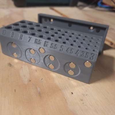 Bộ giữ mũi khoan và lục giác có thể tháo rời