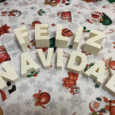 Chữ Chúc Mừng Giáng Sinh "Feliz Navidad"