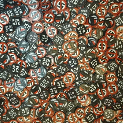 Bộ sưu tập đồng xu xe đẩy mua sắm AntiFa (4 phiên bản) tương đương 1€