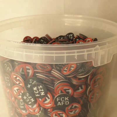 Bộ sưu tập đồng xu xe đẩy mua sắm AntiFa (4 phiên bản) tương đương 1€