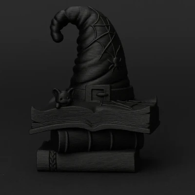 Nón Phù Thủy Trên Sách