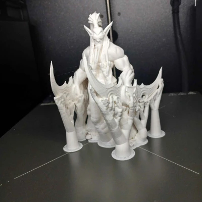 Tượng Illidan Stormrage - Thợ Săn Quỷ