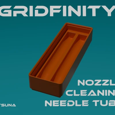 Hộp Đựng Ống Kim Vệ Sinh Đầu Phun Gridfinity