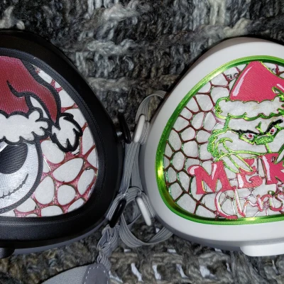 Lưới Trang Trí Giáng Sinh Cho Mặt Nạ Flo Mask