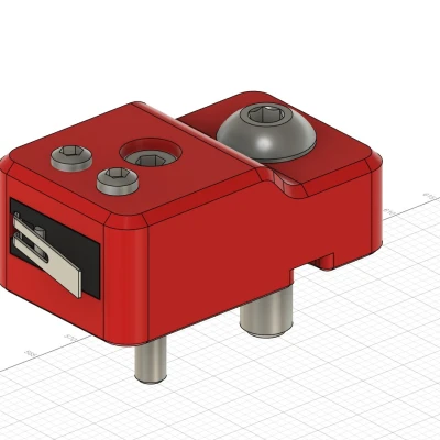 Voron Trident Chặn Y không dây xích