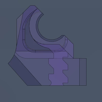 Kẹp Dây Đai Monolith Xol 9mm (Bản Nháp)