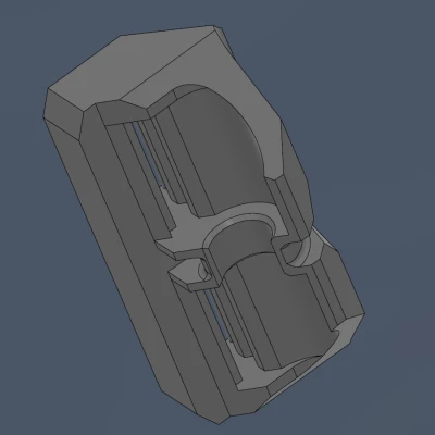 Kẹp Dây Đai Monolith Xol 9mm (Bản Nháp)