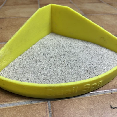 Chỗ Tắm Cát Cho Chim Cút