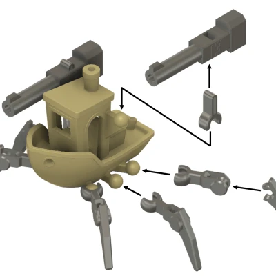 Benchy Tấn Công Địa Hình