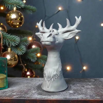 Tuần Lộc Giáng Sinh 2-in-1: Giá Đỡ Đồ Trang Trí và Vật Trang Trí Vui Nhộn!