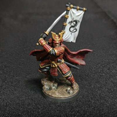 Mô Hình Samurai "Takeshi" - Tinh Hoa Nghệ Thuật 3D