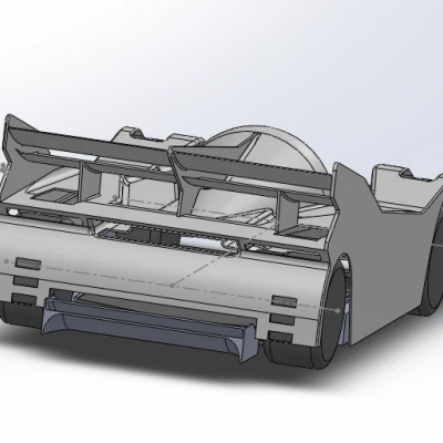 Thân xe cho khung gầm Tamiya TT02