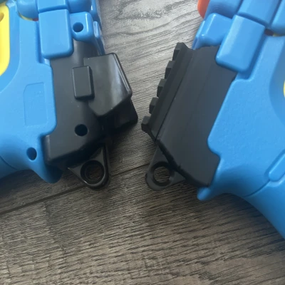 Ray Picatinny Phía Sau Súng Nerf Rival Pilot