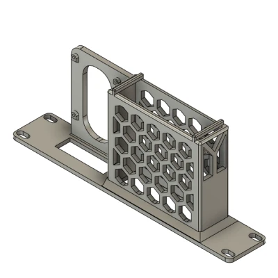 Giá Đỡ Rack 10 inch Cho TP-Link LS105G + Raspberry Pi