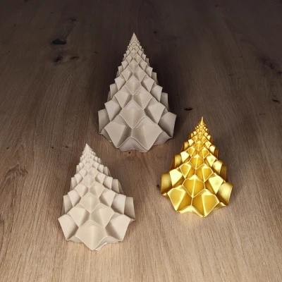 Cây Thông Noel 2 – In bằng Vase Mode