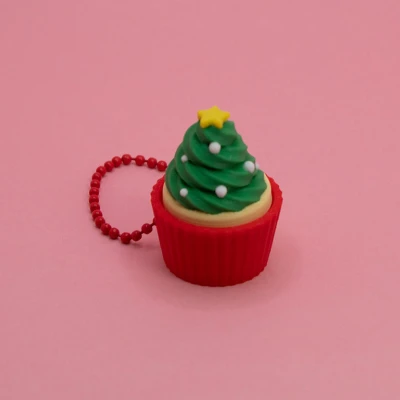 Con Quay Fidget Cupcake Giáng Sinh