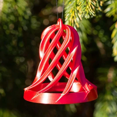 Chuông Giáng Sinh Xoắn Ốc Mở