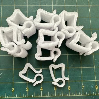 Kẹp máng xối đèn Giáng Sinh