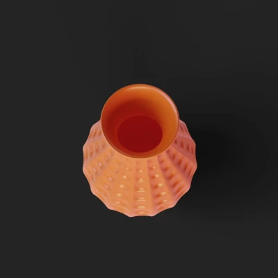 Chậu Hoa San Hô 3D