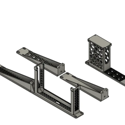 Giá đỡ Unifi UCG-Fiber cho Tủ Rack 19 inch