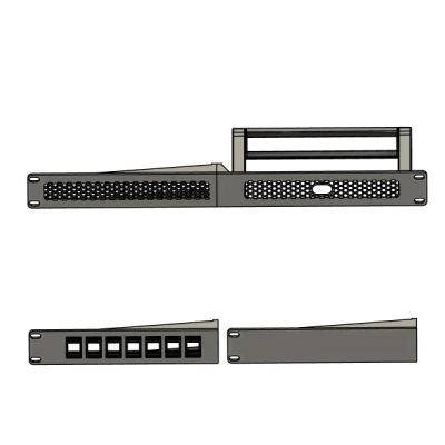 Giá đỡ Unifi UCG-Fiber cho Tủ Rack 19 inch