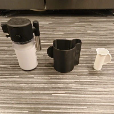 Giá đỡ tủ lạnh Delonghi Magnifica Evo có khay hứng sữa