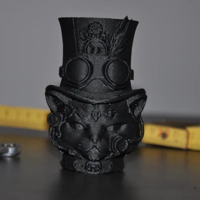 Mèo Máy Phong Cách Steampunk Độc Đáo