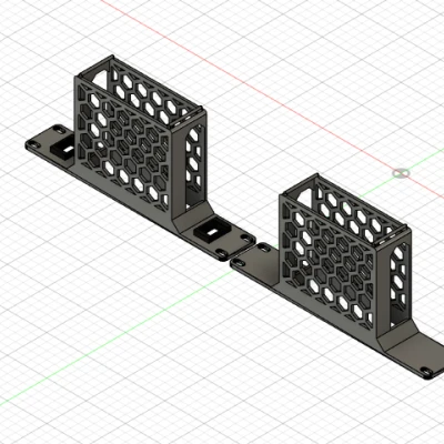 Giá đỡ 10" Rackmount cho Geekom AX8 Pro