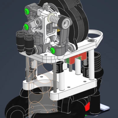 Vzbot Toolhead - Khung đầu in tùy chỉnh cho Chube, Beacon, Sherpa