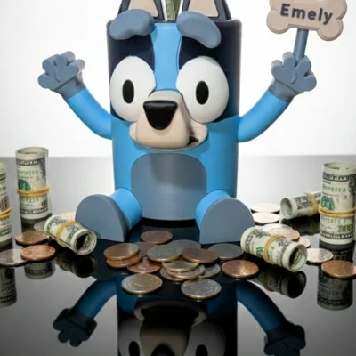 Heo Đất Bluey Nhiều Mảnh (Không Cần AMS)