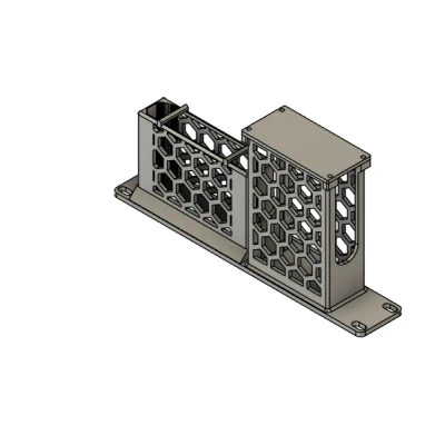 Giá đỡ Rack Mount 10 inch cho Unifi Fiber PSU + Flex Mini