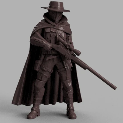 Mô hình Black Sniper