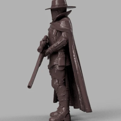 Mô hình Black Sniper