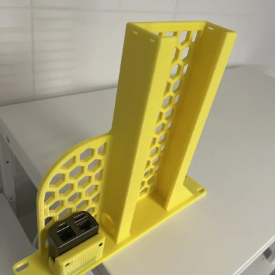 Giá đỡ Power Brick USW ULTRA 210W + JetKVM gắn rack 10 inch