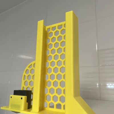 Giá đỡ Power Brick USW ULTRA 210W + JetKVM gắn rack 10 inch