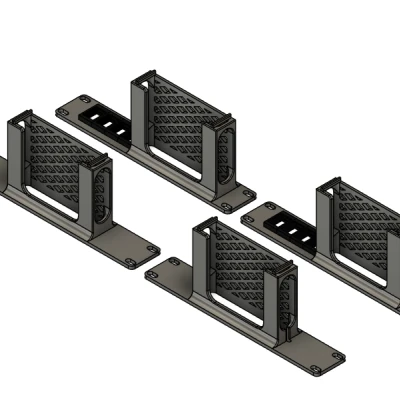 Giá Đỡ Rack 10-inch Cho Unifi USW-Flex-Mini 2.5G 5
