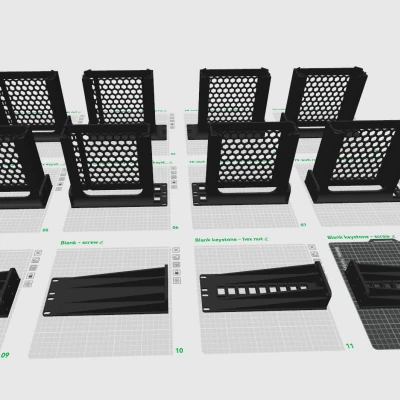 Giá đỡ Rack 19 inch cho Minisforum ms-01