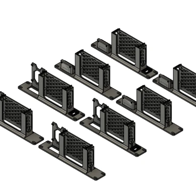 Rackmount 10 inch cho Unifi USW-Flex-Mini 2.5G 5 + PI/JetKVM