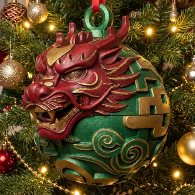 Quả Châu Đầu Rồng | Trang Trí Năm Con Rồng