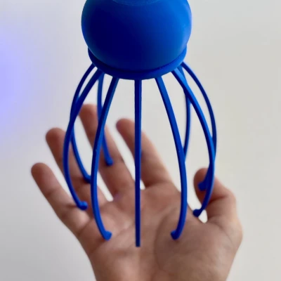 Máy Massager Da Đầu Hình Con Sứa