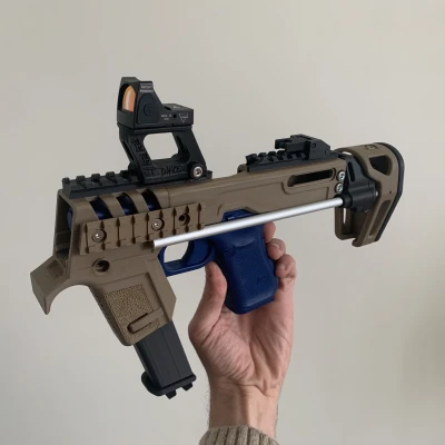 Bộ Báng Súng Carbine Airsoft cho Glock 17 Marui hoặc CYMA AEP