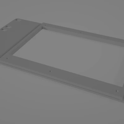 Khung Rack 10 inch cho màn hình cảm ứng 7 inch