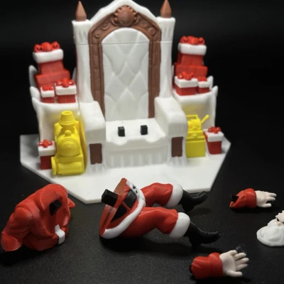 Ngai Vàng Ông Già Noel Giáng Sinh (Chia Theo Từng Phần)